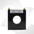 Current Transformer CT-500 with specifications label on a white background Front View