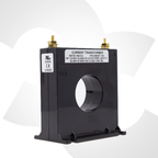 Current Transformer CT-500 with specifications label on a white background Angle View