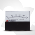 Percent load meter with 'Load Controls Incorporated' branding on a white background Front View