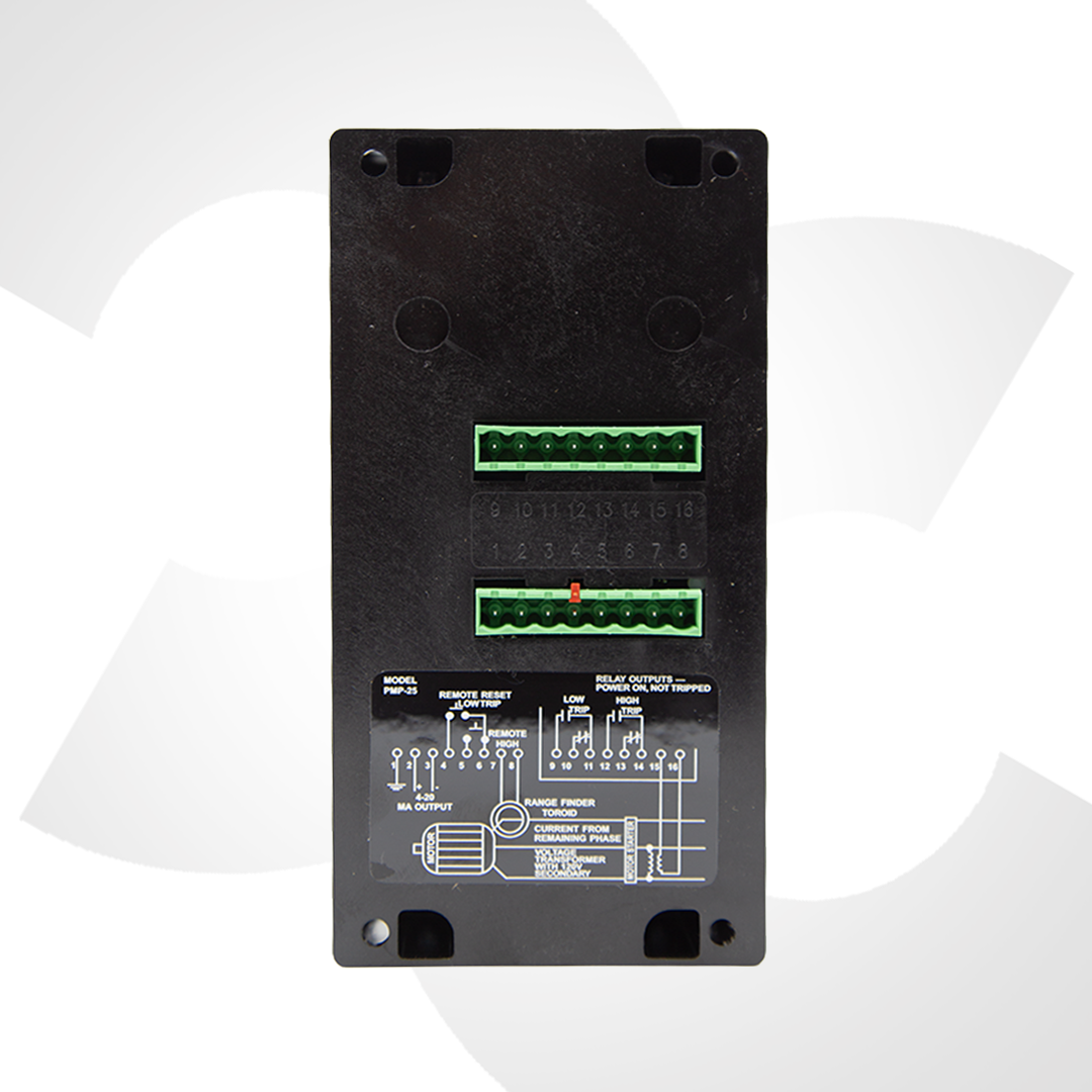 Pump Load Control PMP 25 Back View