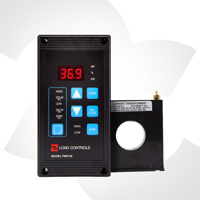 Pump Load Control PMP-25 with Current Transformer CT Front Side