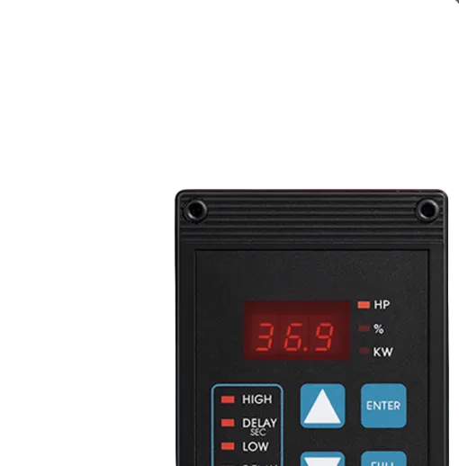 Load Controls PMP-25 pump load monitor for real-time motor power monitoring and pump protection in industrial applications. 