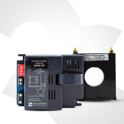 Compact Motor Power Sensors TP-2 with Current Transformer CT Front Side