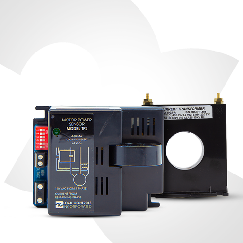 Compact Motor Power Sensors TP-2 with Current Transformer CT Front Side